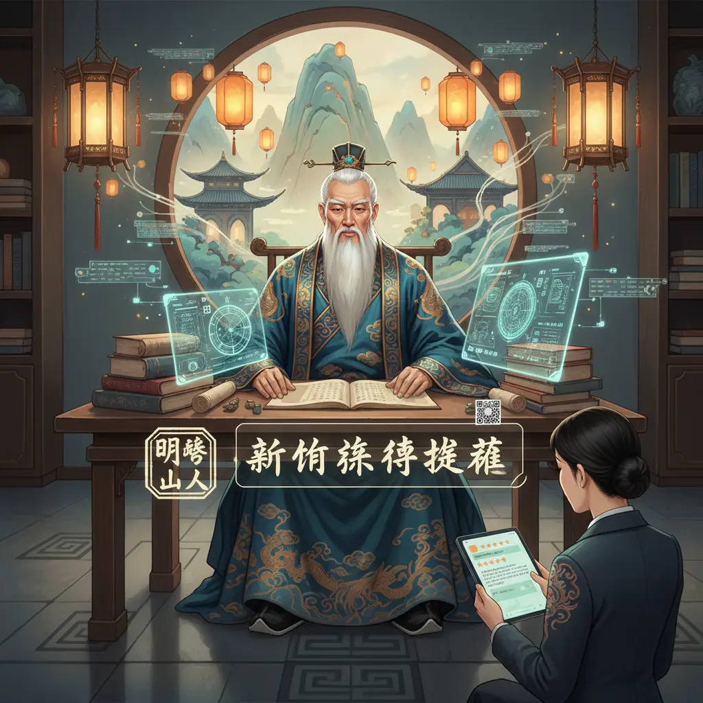 算命師傅推薦 - 明燈山人