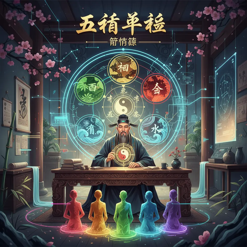 算命師 - 五行平衡