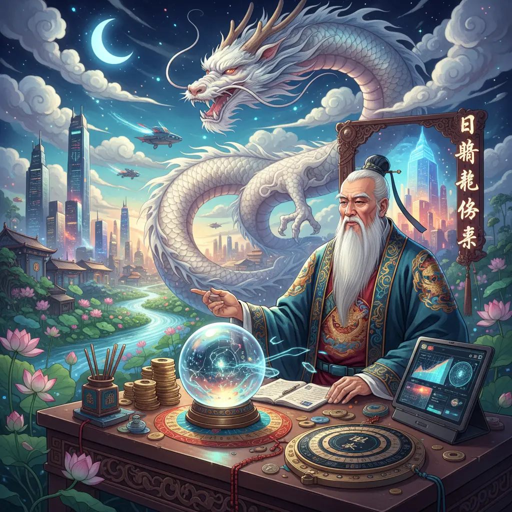 白龍王 - 算命師