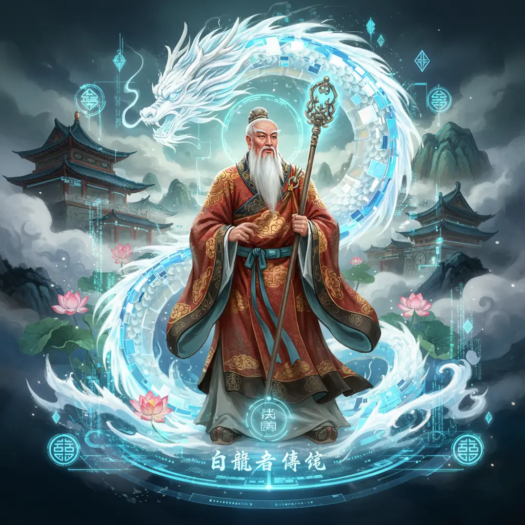 白龍王 - 法師