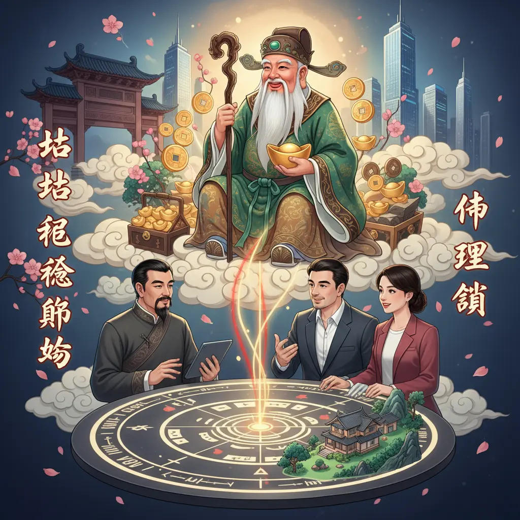 命理諮詢 - 土地公招財佈局