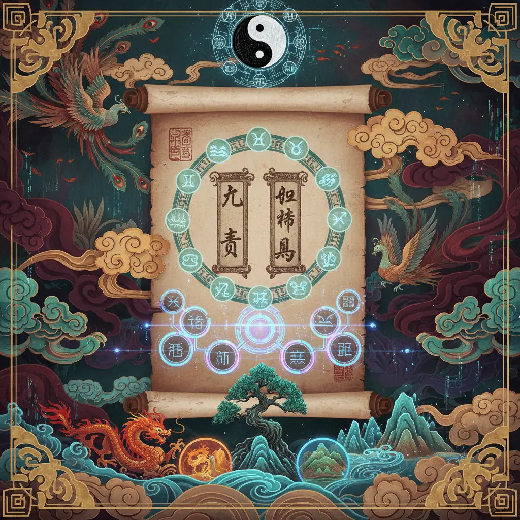 八字 - 八字命盤
