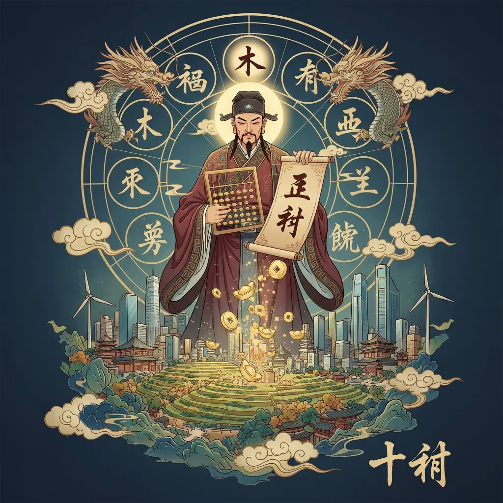 十神 - 正財