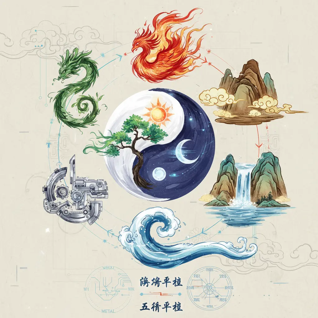 五行平衡 - 陰陽平衡