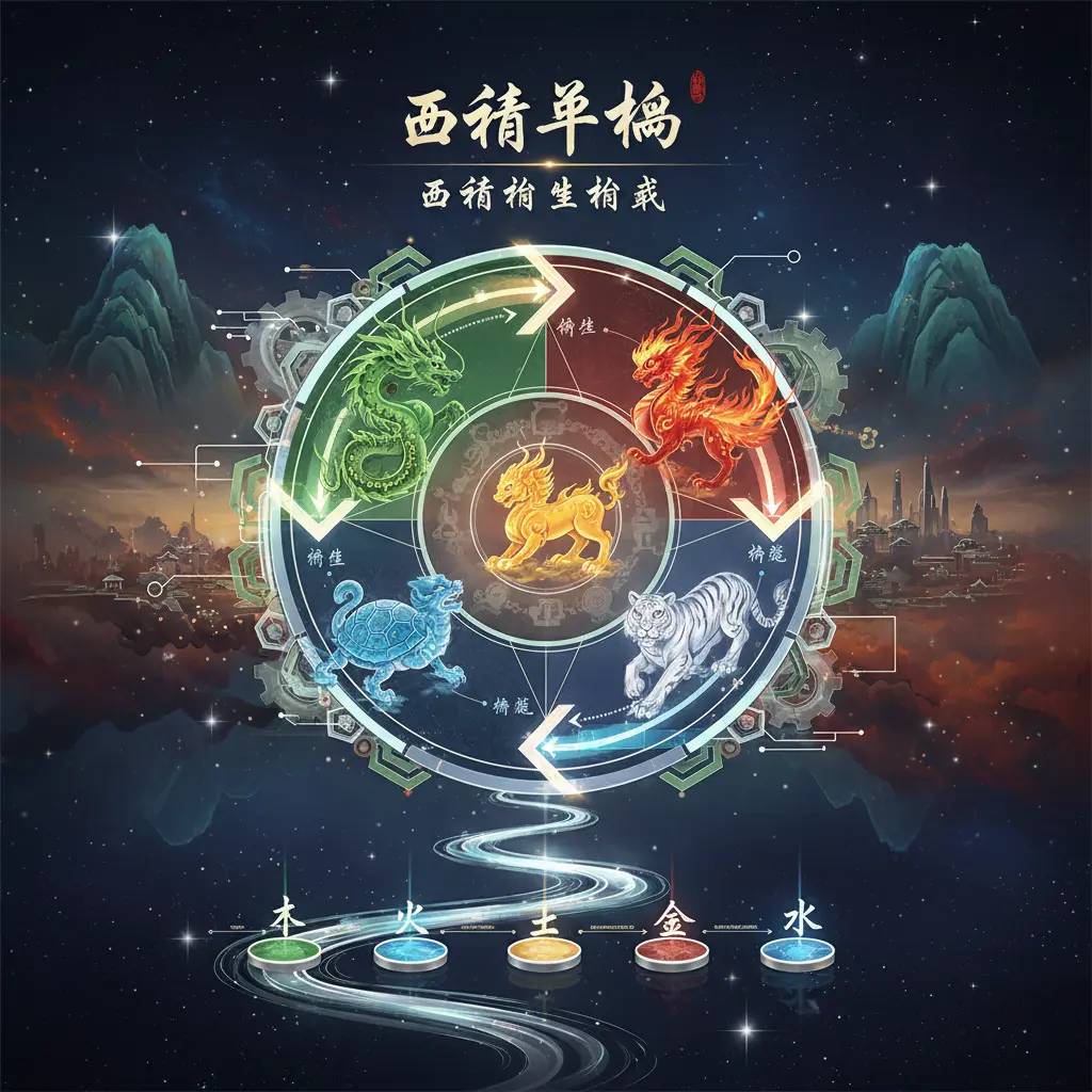 五行平衡 - 五行相生相剋