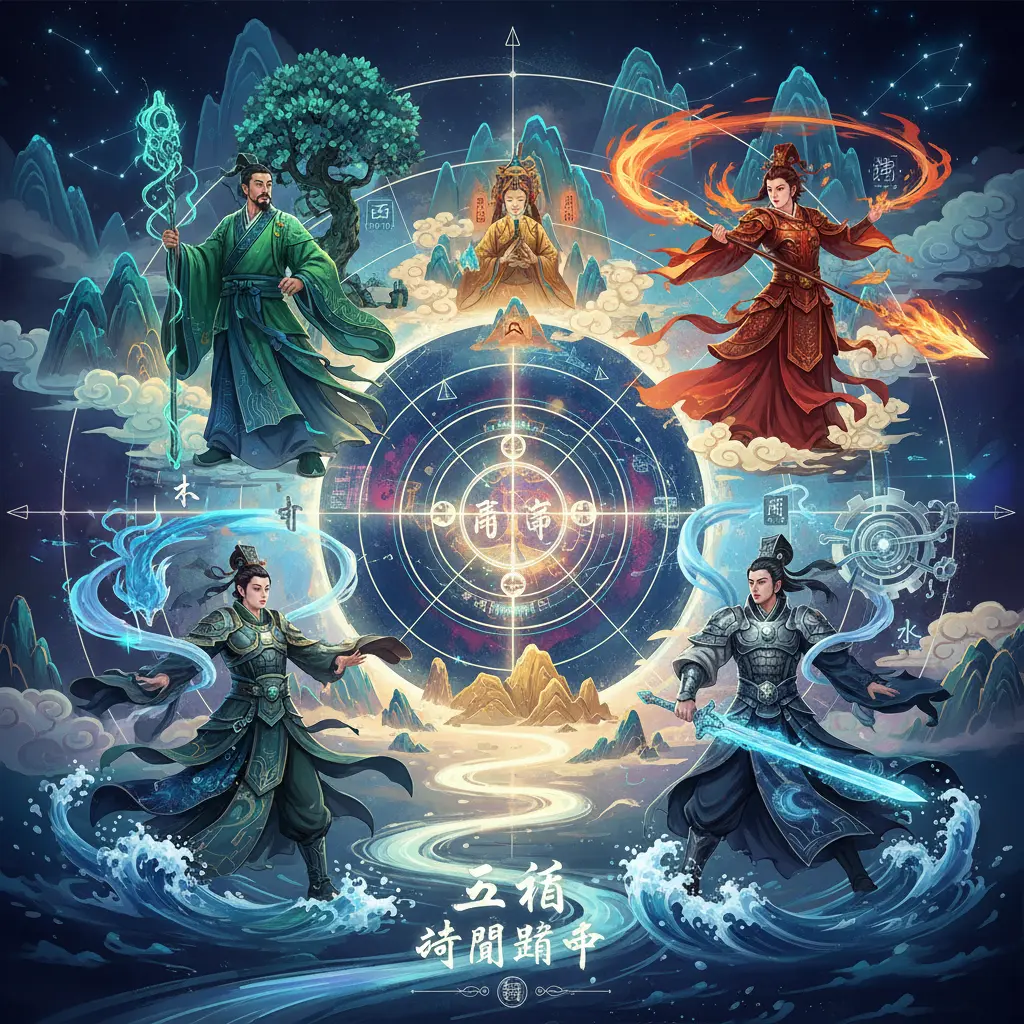 奇門遁甲 - 五行