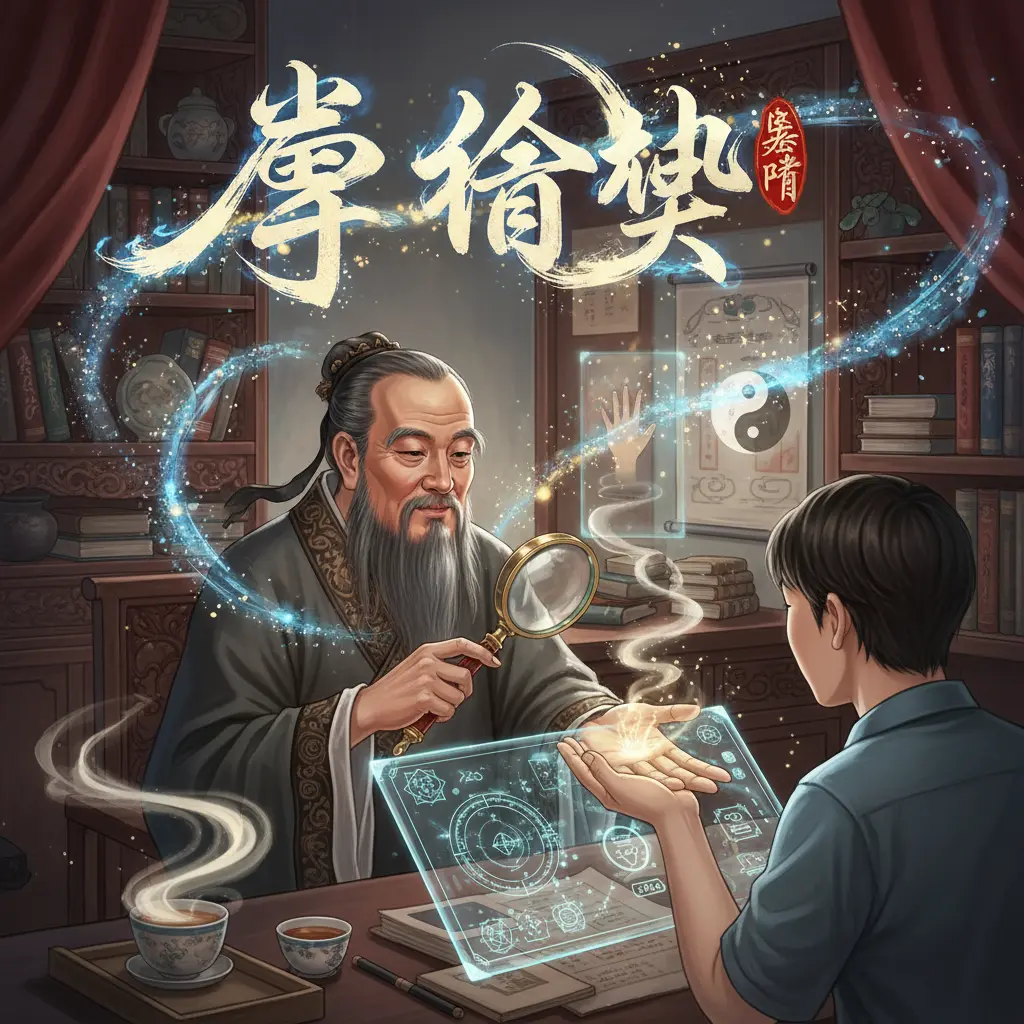 鄺偉雄 - 掌相學