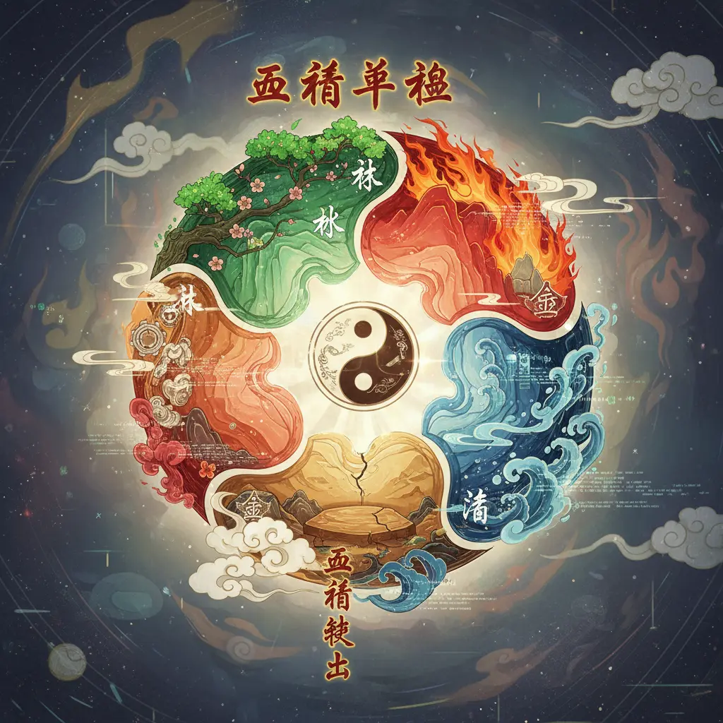 五行平衡 - 五行缺土