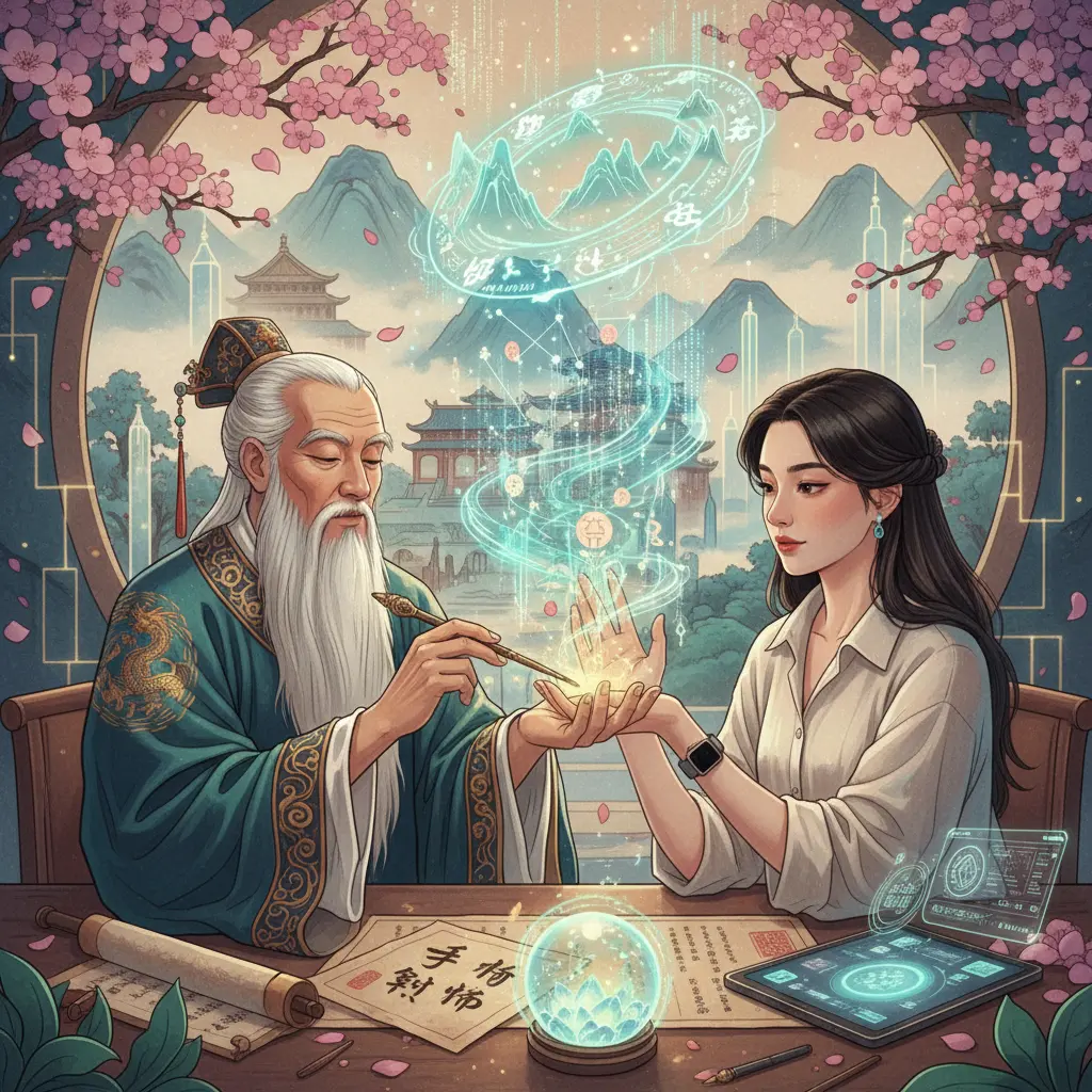 算命師 - 手相