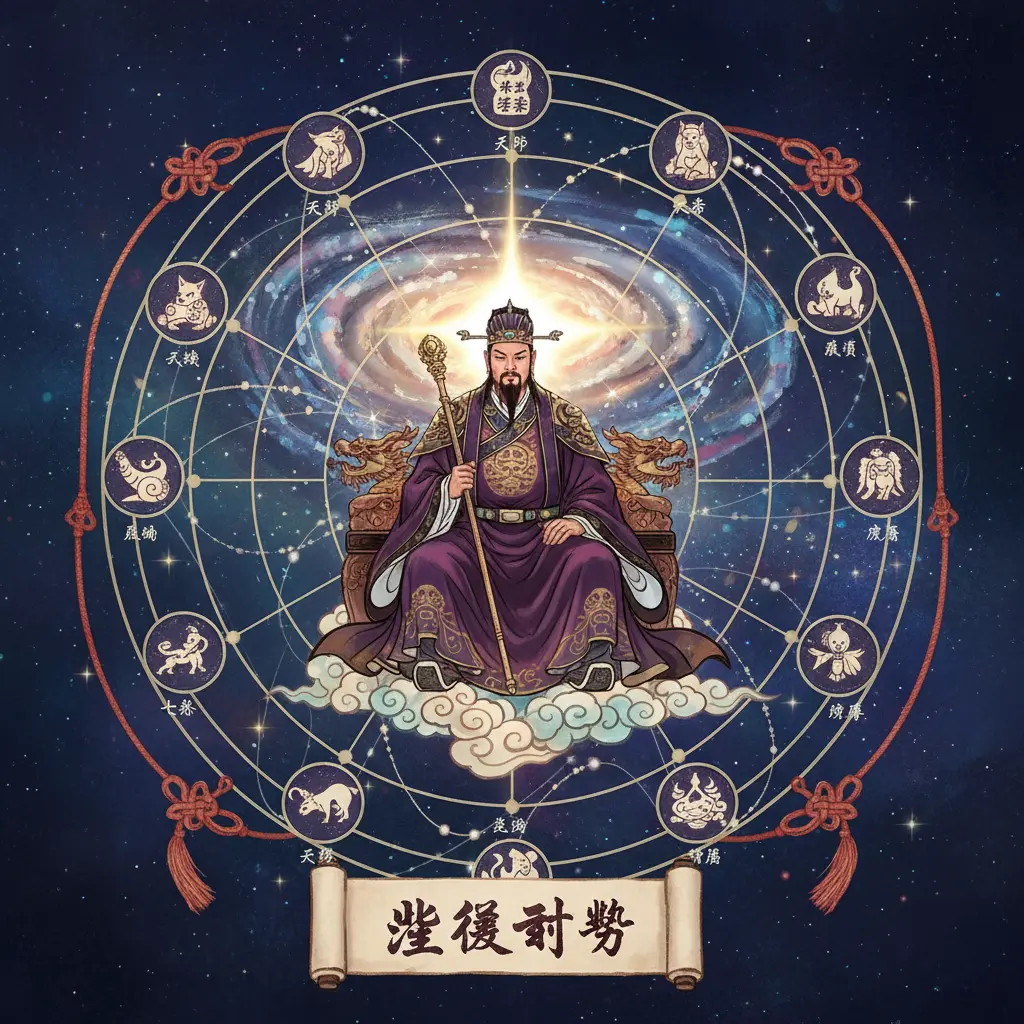 紫微鬥數 - 紫微星
